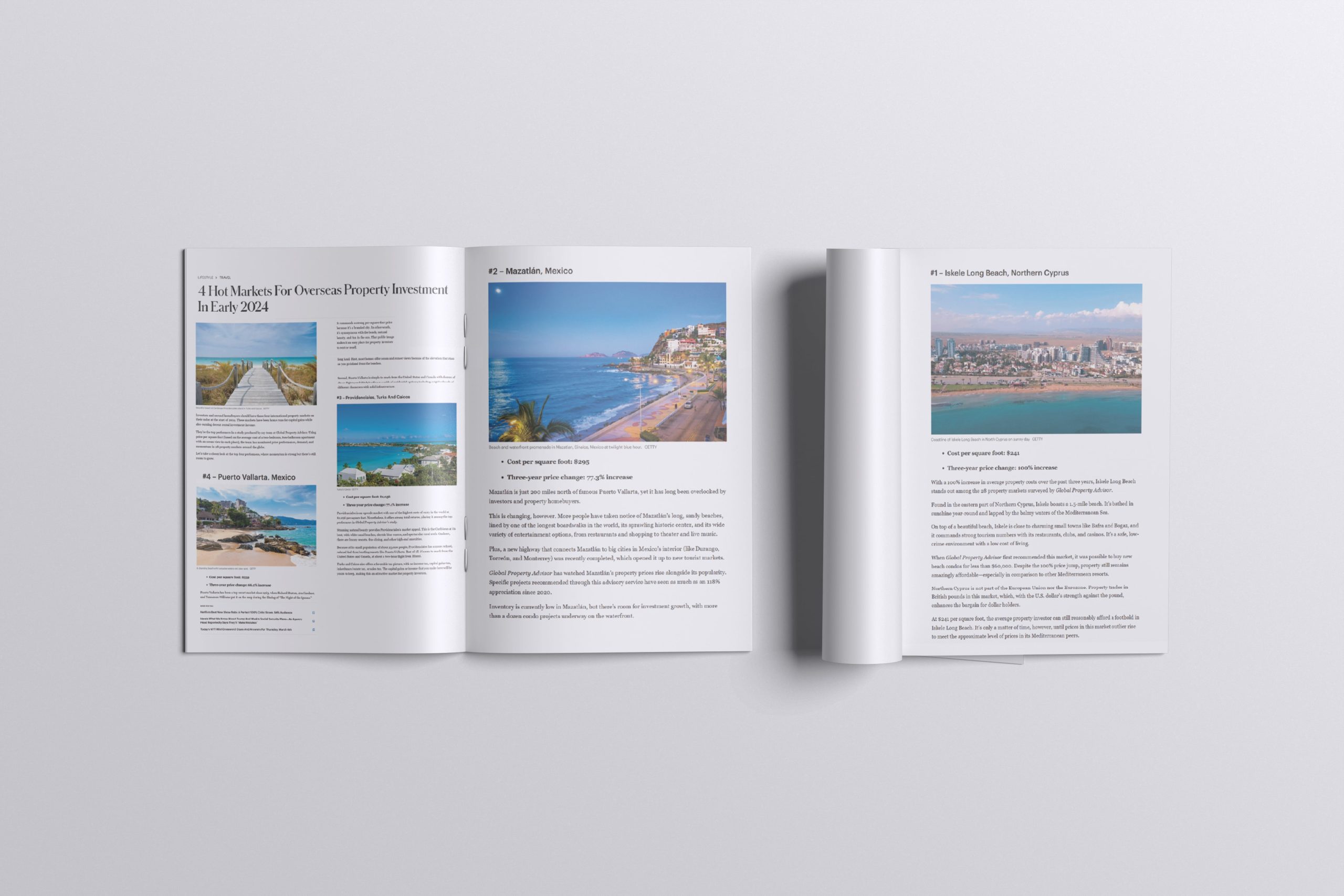 Forbes dergisinde yayınlanan uluslararası gayrimenkul yatırımı kuzey kıbrıs